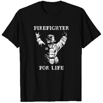 Discover Fire department firefighter for life T Shirts