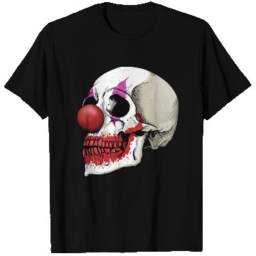 Discover Laughing Clown Skull Fate Until Death T Shirts