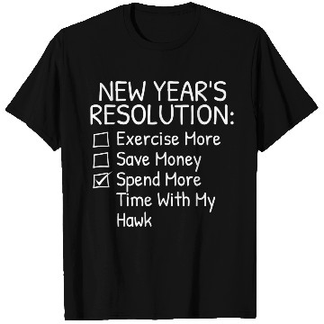Discover New Year s Resolution For Hawk Lover T Shirts