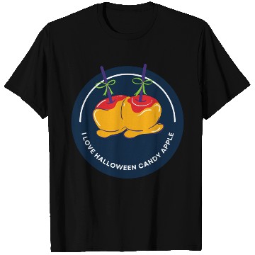 Discover I Love Halloween Candy Apple T Shirts