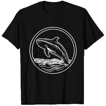 Discover Whale Ocean Marine T Shirts