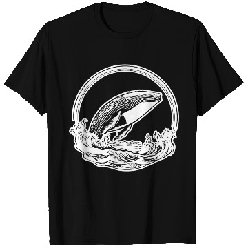 Discover Whale Ocean Marine T Shirts