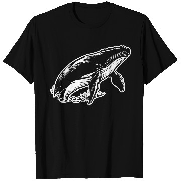 Discover Whale Ocean Marine T Shirts