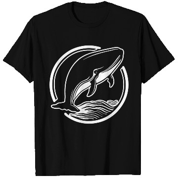 Discover Whale Ocean Marine T Shirts