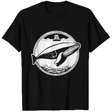 Discover Whale Ocean Marine T Shirts