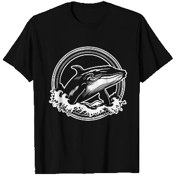 Discover Whale Ocean Marine T Shirts