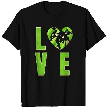Discover I Love My Planet I Love The Earth Day T Shirts