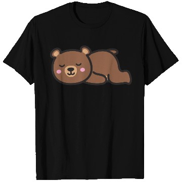 Discover Cute Sleeping Bear T Shirts
