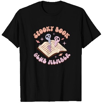 Discover Spooky Book Club Member, Happy Halloween Day T Shirts