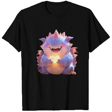 Discover Baby-purple-Heart-dragon-Q T Shirts
