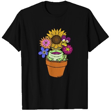 Discover Flower Pot Toad T Shirts