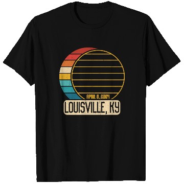 Discover Total Solar Eclipse Kentucky Louisville EclipseLou T Shirts