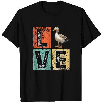Discover Retro Duck Hunting Duck Birds Lover Duck Hunter T Shirts