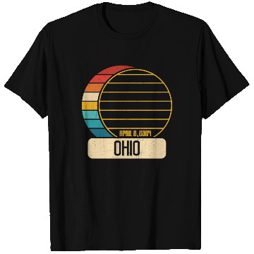 Discover Total Solar Eclipse Ohio April 28 2024 Eclipse T Shirts