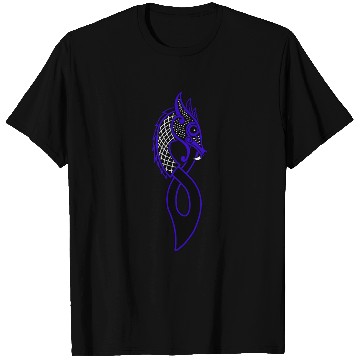 Discover Jormungand dragon blue T Shirts
