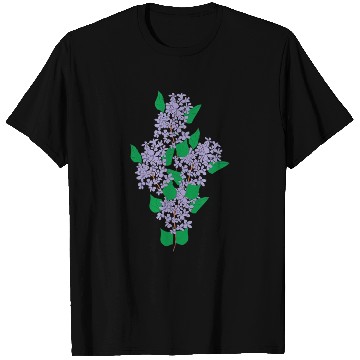 Discover Lilac Flower T ShirtLilac T Shirts by Alekvik