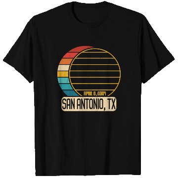 Discover Total Solar Eclipse Texas San Antonio EclipseSan A T Shirts