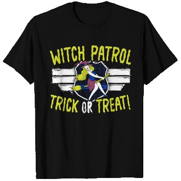 Discover Witch Patrol: Trick or Treat! Policeman Halloween T Shirts