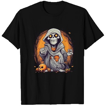 Discover Eerie Halloween Ghoul Art, Spooky Season Delight 5 T Shirts
