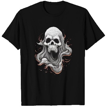 Discover Eerie Halloween Ghoul Art, Spooky Season Delight 3 T Shirts