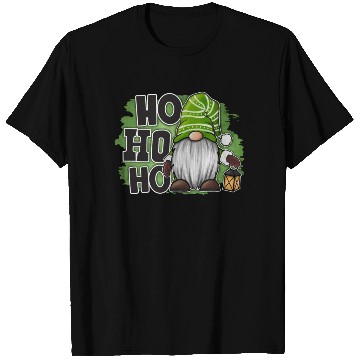 Discover Ho Ho Ho Green Gnome Christmas Xmas Holiday Santa T Shirts