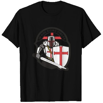Discover Crusader 'in Hoc Signo Vinces ' Knights Templar T Shirts