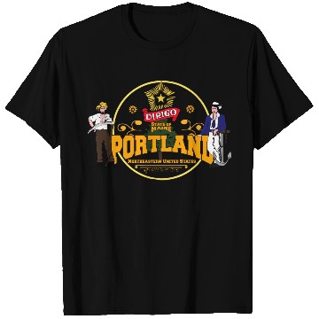 Discover Portland - State of Maine T Shirts