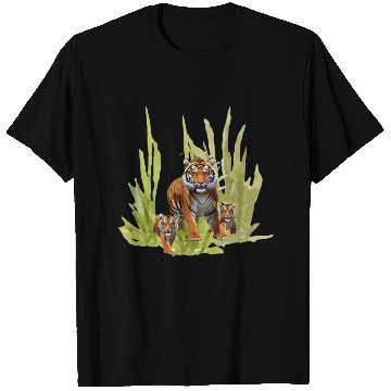 Discover Wildlife Endangered Tiger Cubs T Shirts