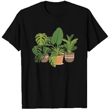 Discover Houseplants Galore Plant Mom T Shirts