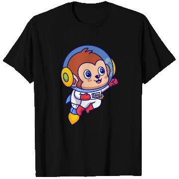 Discover Flying Monkey Astronaut T Shirts
