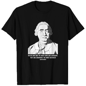 Discover Philosophy Quote eptic David Hume T Shirts