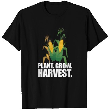 Discover Corn Farmer Plant Grow Harvest T Shirts