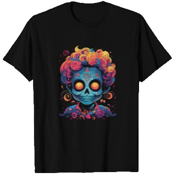 Discover Dia De Los Muertos Sugar Skull Mexican Holiday T Shirts
