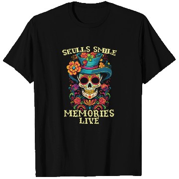 Discover Dia De Los Muertos Sugar Skull Mexican Holiday T Shirts
