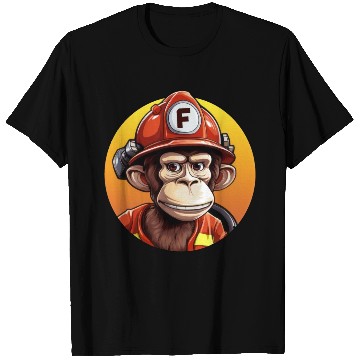 Discover Fireman / Monkey T Shirts