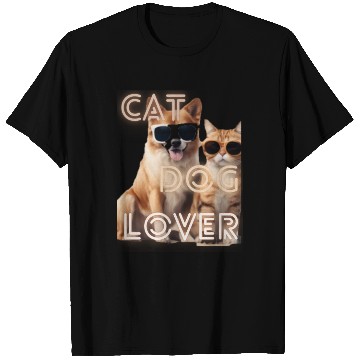 Discover 6 cat dog lover design T Shirts