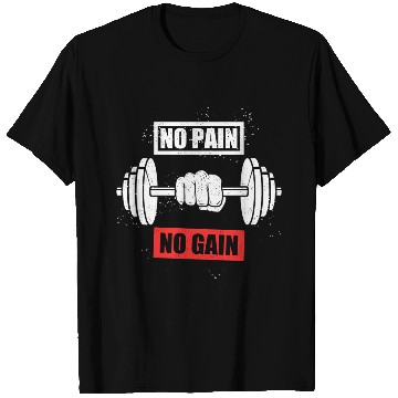 Discover Unlock Your Potential With Our No Pain No Gain Gym T Shirts