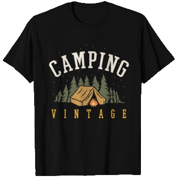 Discover camping vintage T Shirts