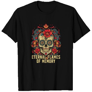 Discover Dia De Los Muertos Sugar Skull Mexican Holiday T Shirts