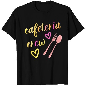 Discover Cafeteria Crew Lunch Lady Retro Vintage School T Shirts