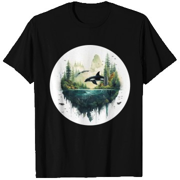 Discover Orca SeaScape T Shirts