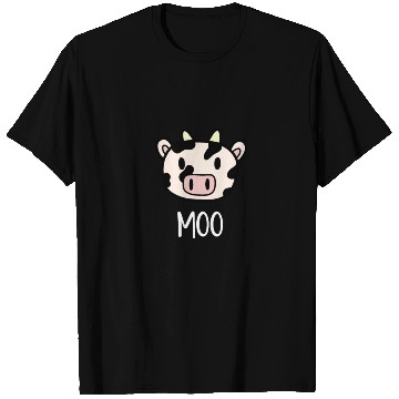 Discover Cute Cow Moo Kawaii Farm Animal Farmer T Shirts