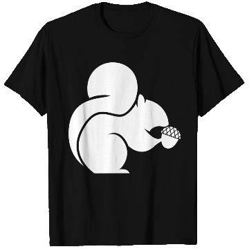 Discover Squirrel Nut Acorn Rodent Forest Lover Wild Pet T Shirts