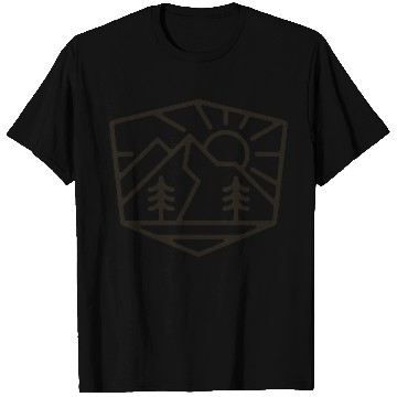 Discover Sunrise And Mountain T Shirts