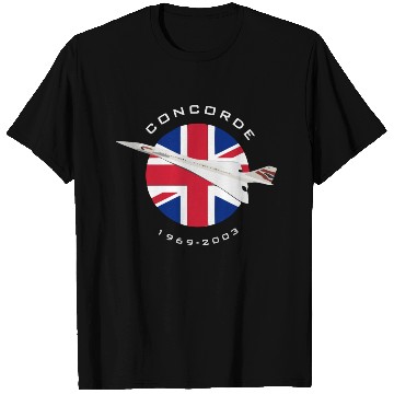 Discover JET AIRCRAFT CONCORDE BRITISH AIRWAYS T Shirts