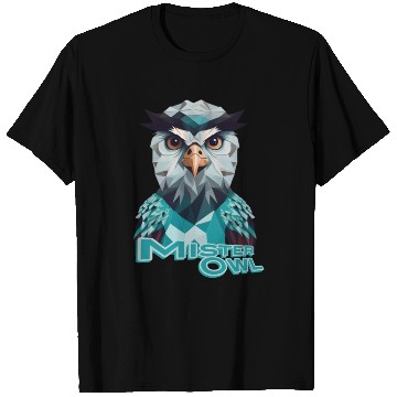 Discover Mister owl origami T Shirts