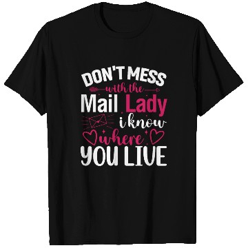 Discover Postal Worker T Shirts Funny Mail Carrier Mail Lady Pos