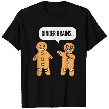 Discover Ginger Brains Smart Person Gift T Shirts