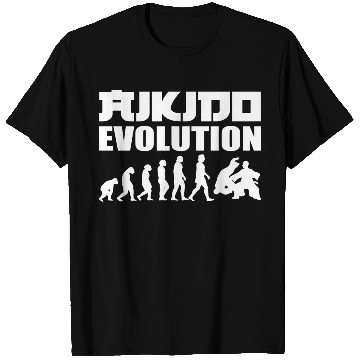 Discover Aikido Evolution Aikido Teacher T Shirts