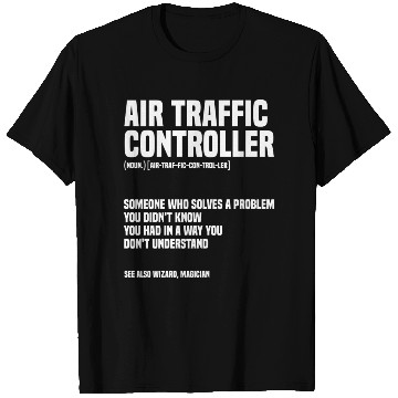 Discover Funny Air Traffic Controller An Airplane Runway T Shirts